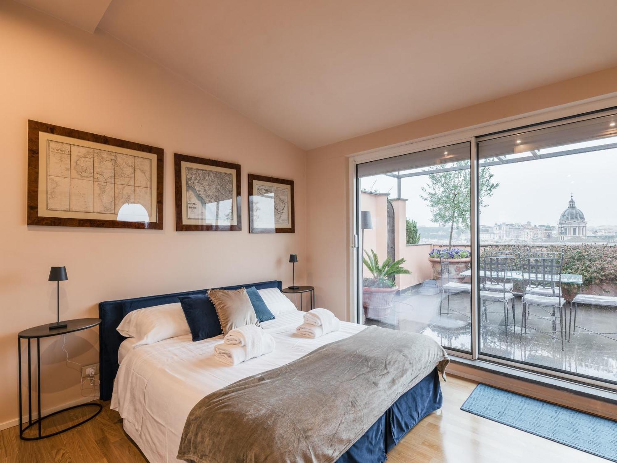 The Best Rent - Spacious Apartment With Terraces With Panoramic View Of Рим Екстер'єр фото